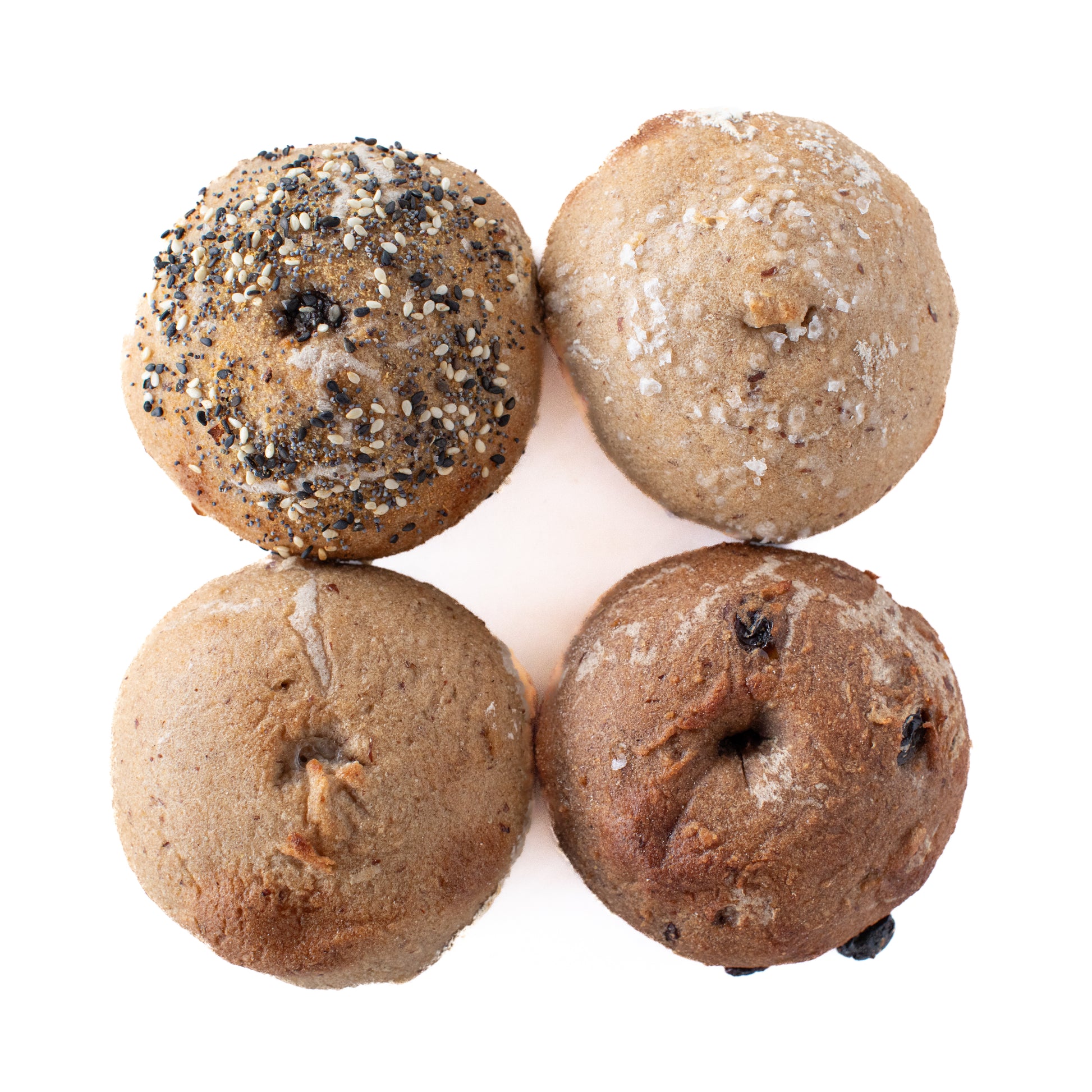 organic gluten-free sourdough bagels variety pack